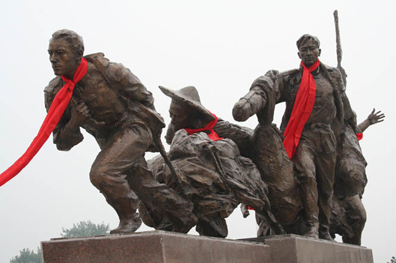 尊龙凯时蓝色畅想合唱团倾情演绎《沂蒙山歌》献礼党的97岁生日